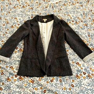 Women’s Silence+Noise Grey Tweed Blazer size Small